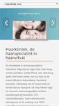 Mobile Screenshot of haarkliniek.com